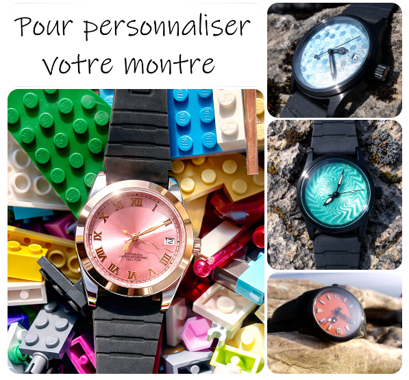pour personnaliser votre montre